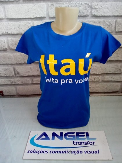 Camiseta Personalizada Transfer Vila São José - Camiseta Personalizada para Empresa