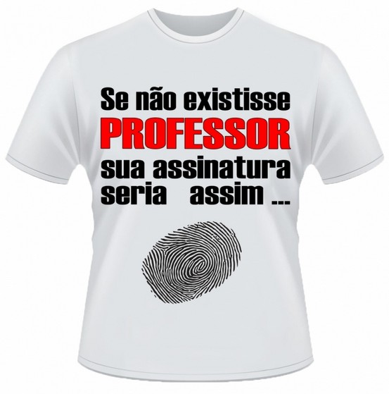 Estampa para Camiseta para Professores Campo Belo - Estampas para Camisetas Homenagens