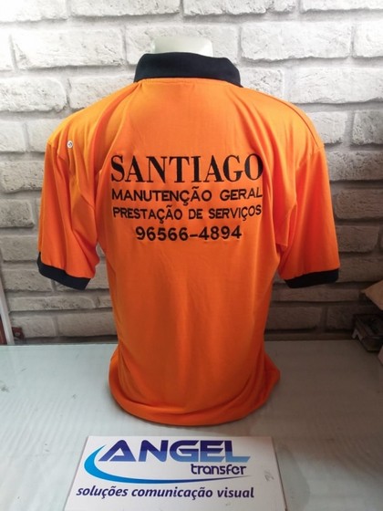 Personalizar Camiseta Polo Santo Amaro - Personalizar Camiseta Online