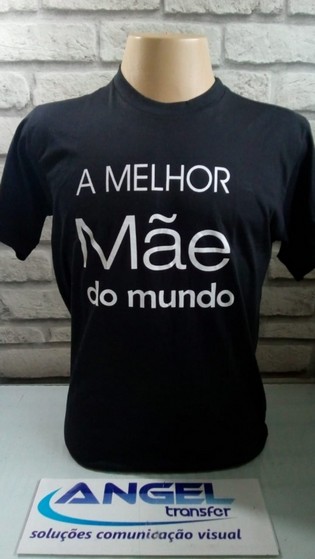 Personalizar Camiseta Serigrafia Ibirapuera - Personalizar Camiseta Preta