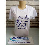 camiseta personalizada aniversário Pinheiros