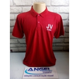 camiseta personalizada bordado Jabaquara