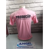 camiseta personalizada eventos orçamento Jardim das Flores