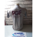 camiseta personalizada para empresa Santo Amaro