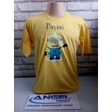 camisetas personalizadas aniversário Jardim das Flores