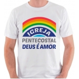 empresa para personalizar camiseta branca Vila São José