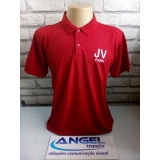 empresa para personalizar camiseta polo Ibirapuera